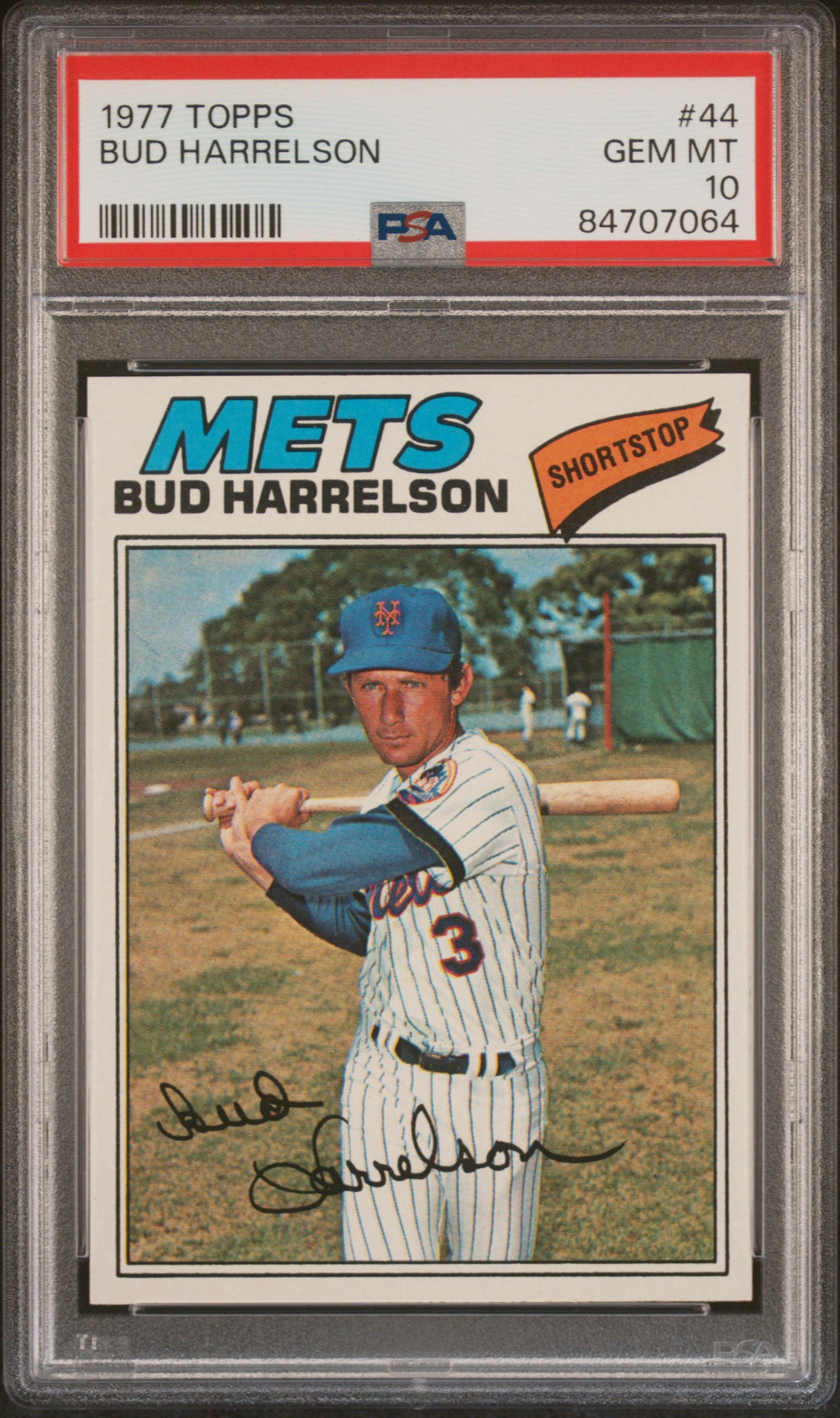 1977 TOPPS #44 BUD HARRELSON