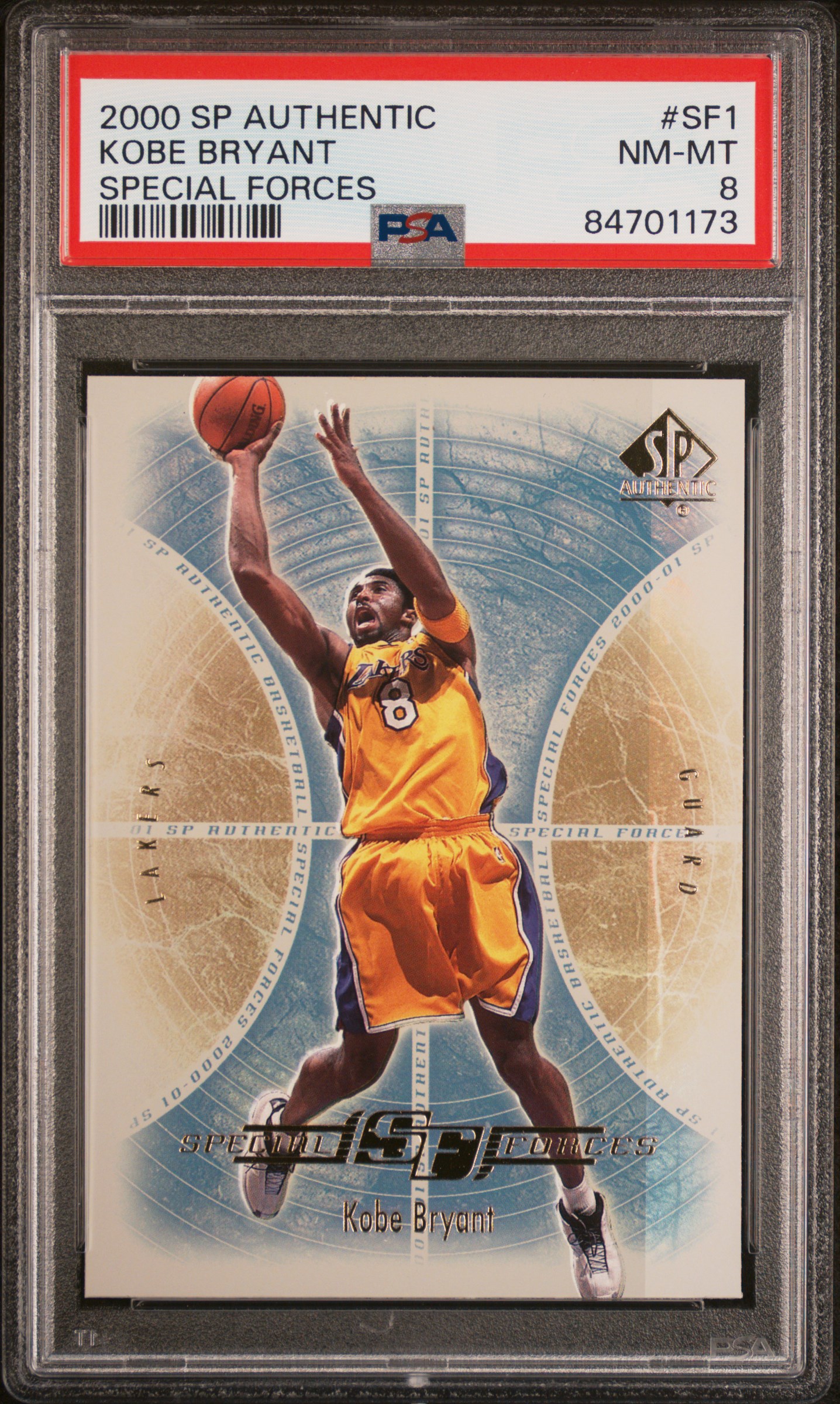 2000 SP AUTHENTIC SPECIAL FORCES #SF1 KOBE BRYANT SPECIAL FORCES