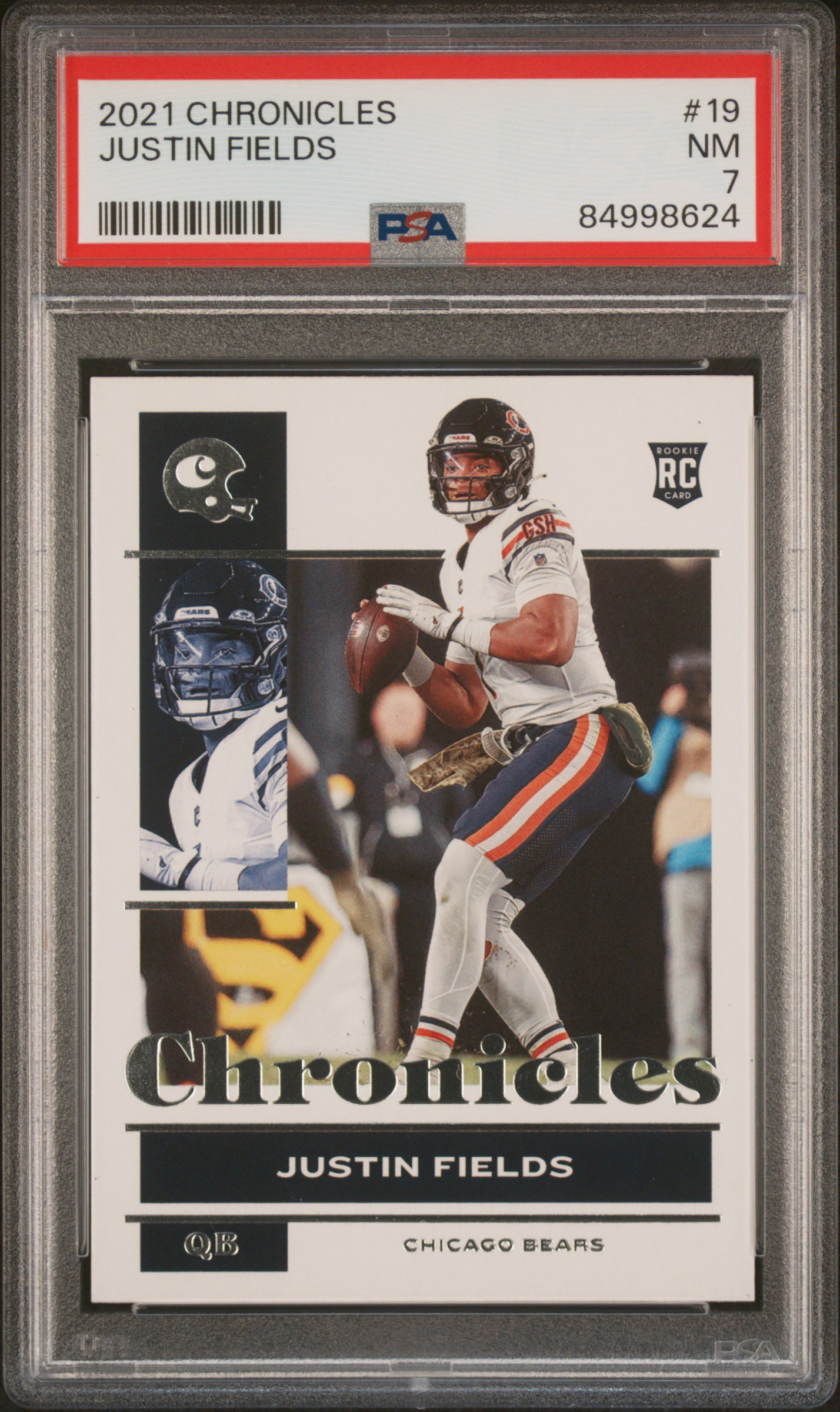 2021 PANINI CHRONICLES #19 JUSTIN FIELDS