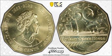 2023 50C Sydney Opera House 50th Ann. MS68