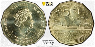 2023 50C Sydney Opera House 50th Ann. MS68