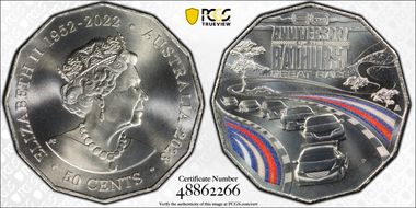 2023 50C Bathurst 60th Anniversary Colorized MS68