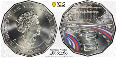 2023 50C Bathurst 60th Anniversary Colorized MS67