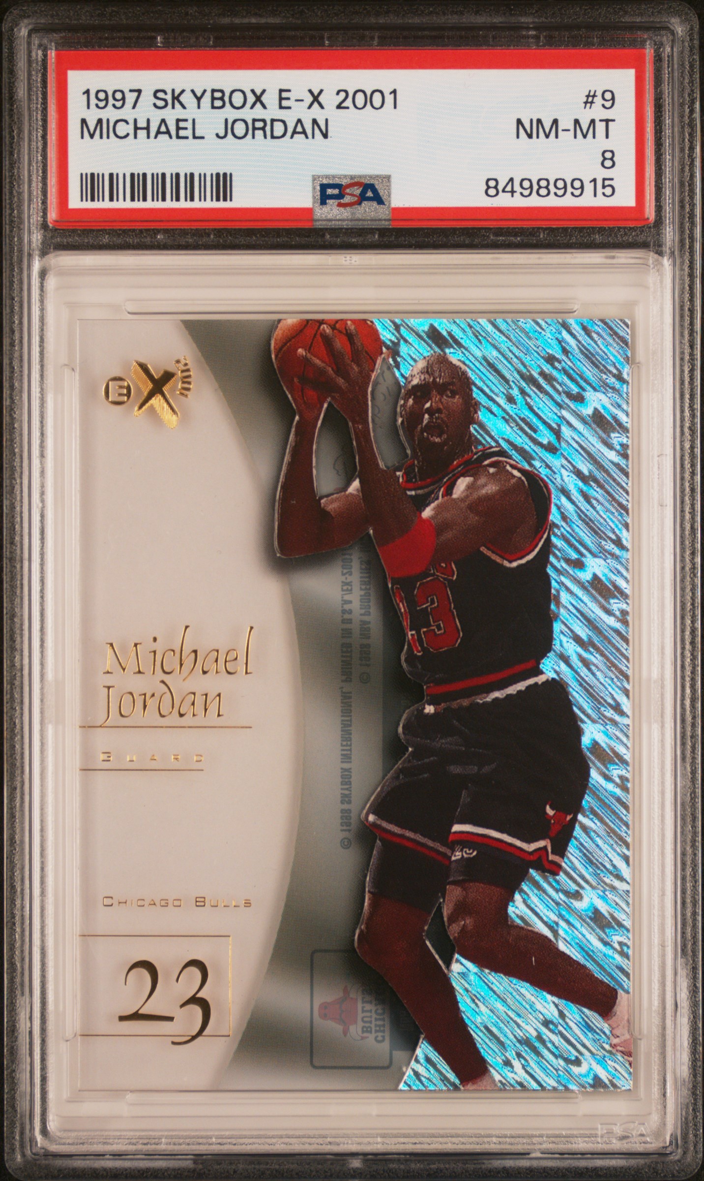 1997 SKYBOX E-X2001 #9 MICHAEL JORDAN