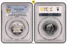 2023 20C Edward the Emu 35th Ann. MS68
