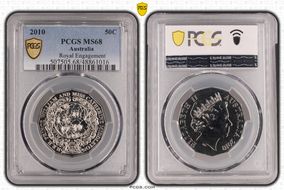 2010 50C Royal Engagement MS68