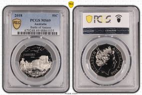 2018 50C Battle of Amiens MS69