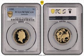 1998 $1 PR70DCAM
