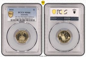 2016 $2 50 Yrs Decimal Currency MS66