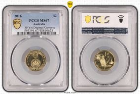 2016 $2 50 Yrs Decimal Currency MS67