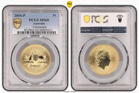 2016-P $1 Citizenship MS69