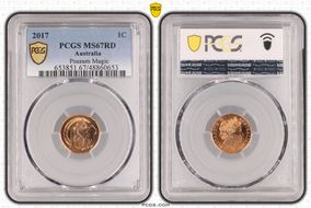 2017 1C Possum Magic MS67RD