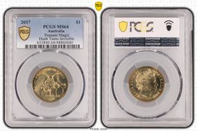 2017 $1 Possum Magic Hush Turns Invisible MS64