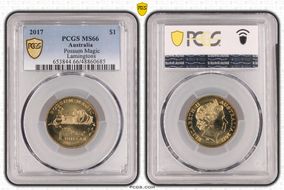 2017 $1 Possum Magic Lamingtons MS66