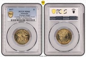 2017 $1 Possum Magic Cycling in Search for Food MS66