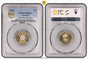 2022 $2 Frontline Workers Colorized MS66