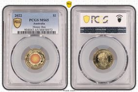 2022 $2 Honey Bee Colorized MS65