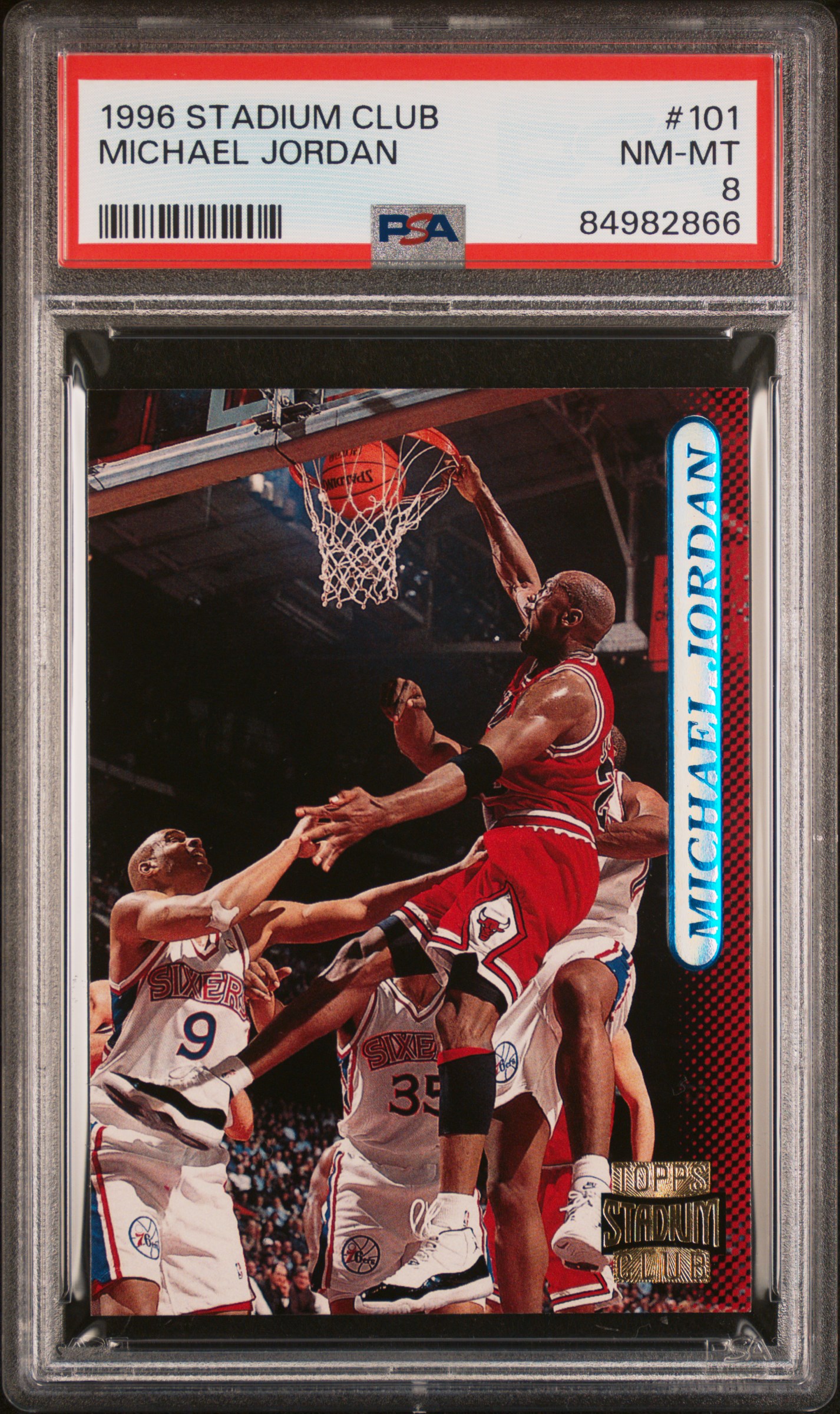 1996 STADIUM CLUB #101 MICHAEL JORDAN