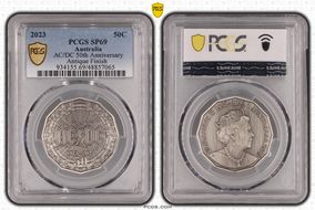 2023 50C AC/DC 50th Anniversary Antiqued SP69
