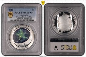 2016 $5 Cygnus Northern Sky PR69DCAM