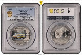 2018 50C Holden Motorsport Colorized 1970 HT Monaro GTS 350 MS69