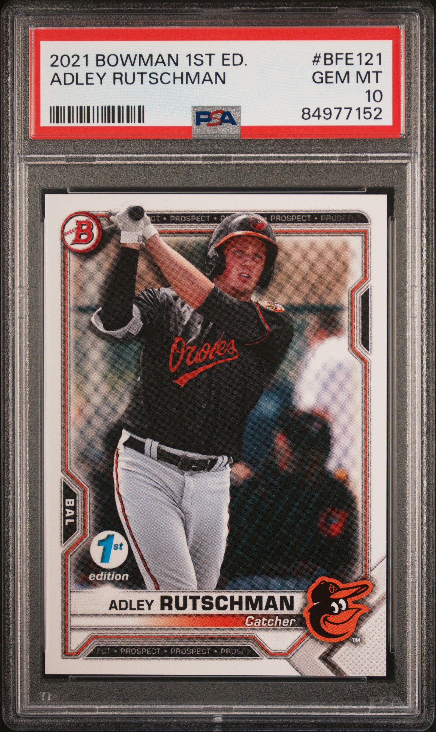 2021 BOWMAN 1ST EDITION #BFE121 ADLEY RUTSCHMAN