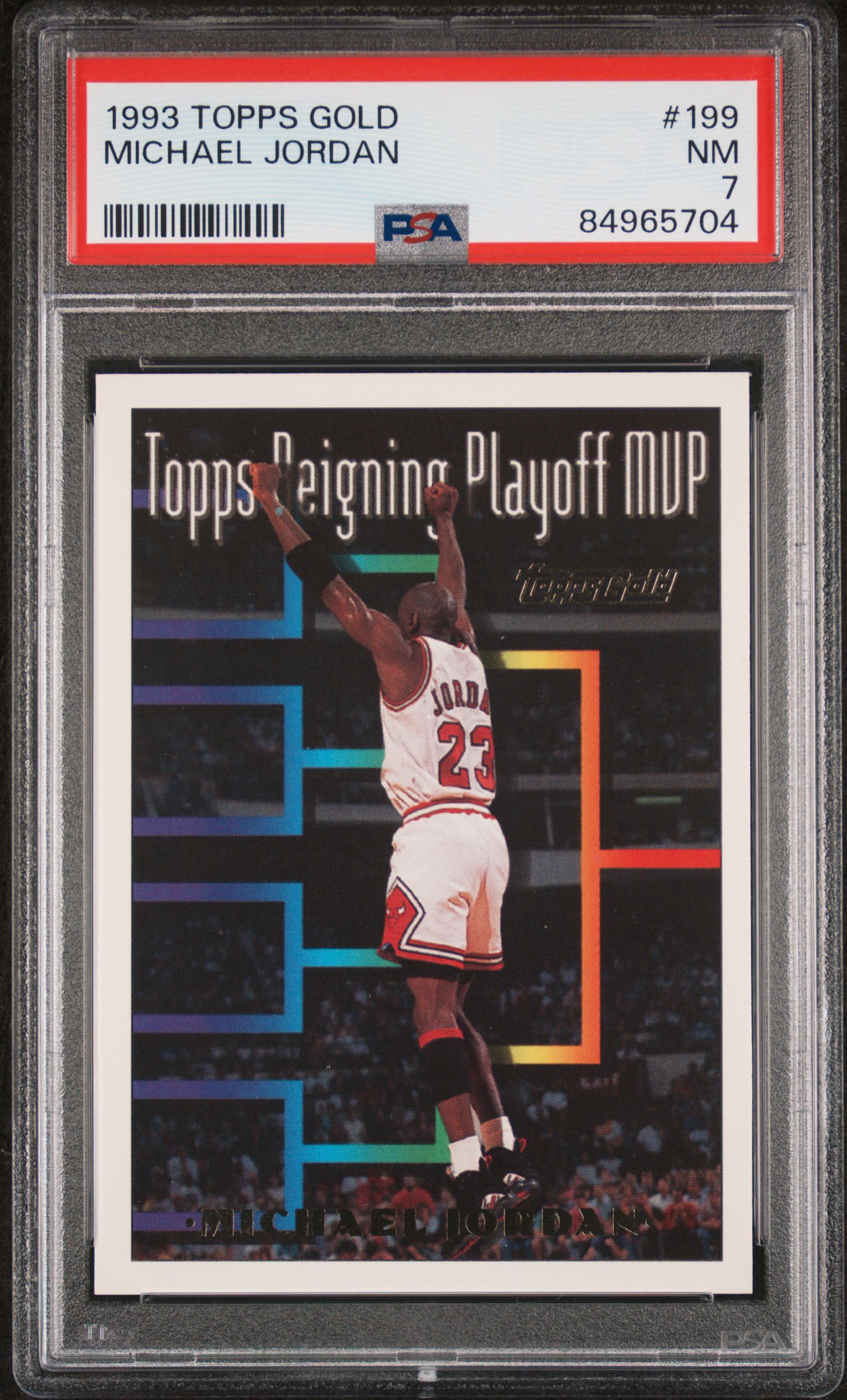 1993 TOPPS GOLD #199 MICHAEL JORDAN