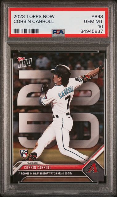 Topps Corbin Carroll front