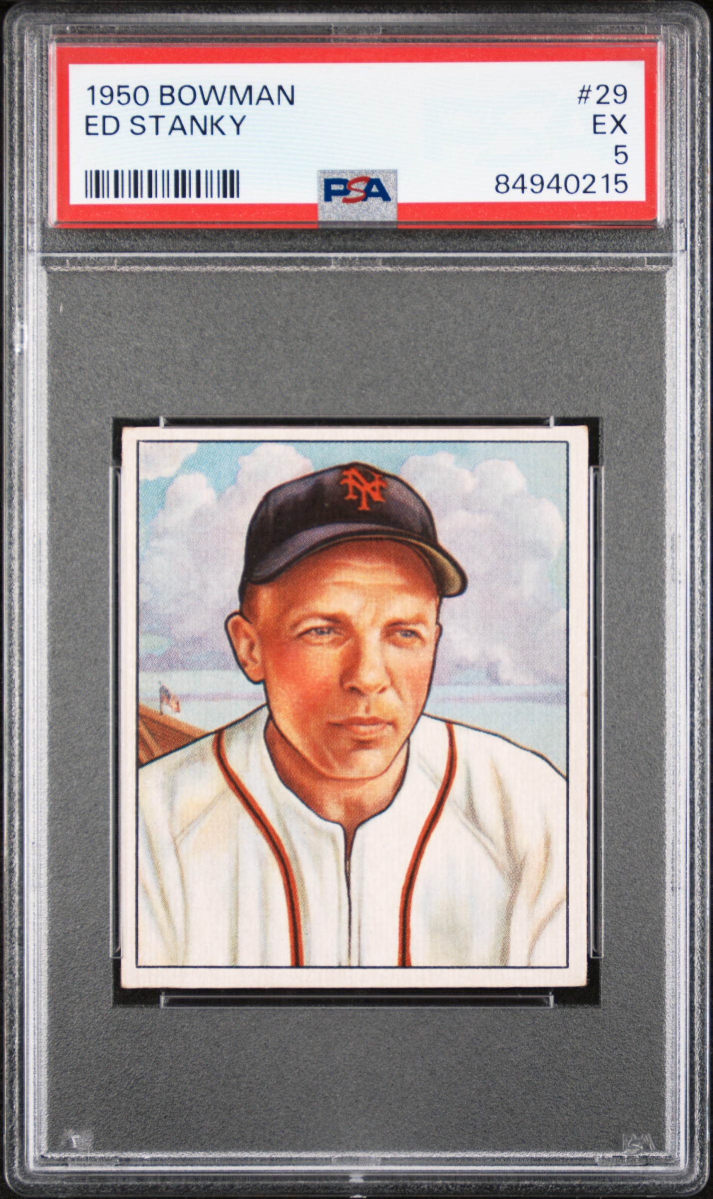 1950 BOWMAN #29 ED STANKY