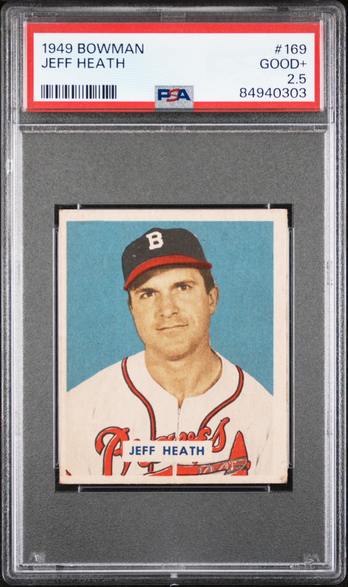 1949 BOWMAN #169 JEFF HEATH