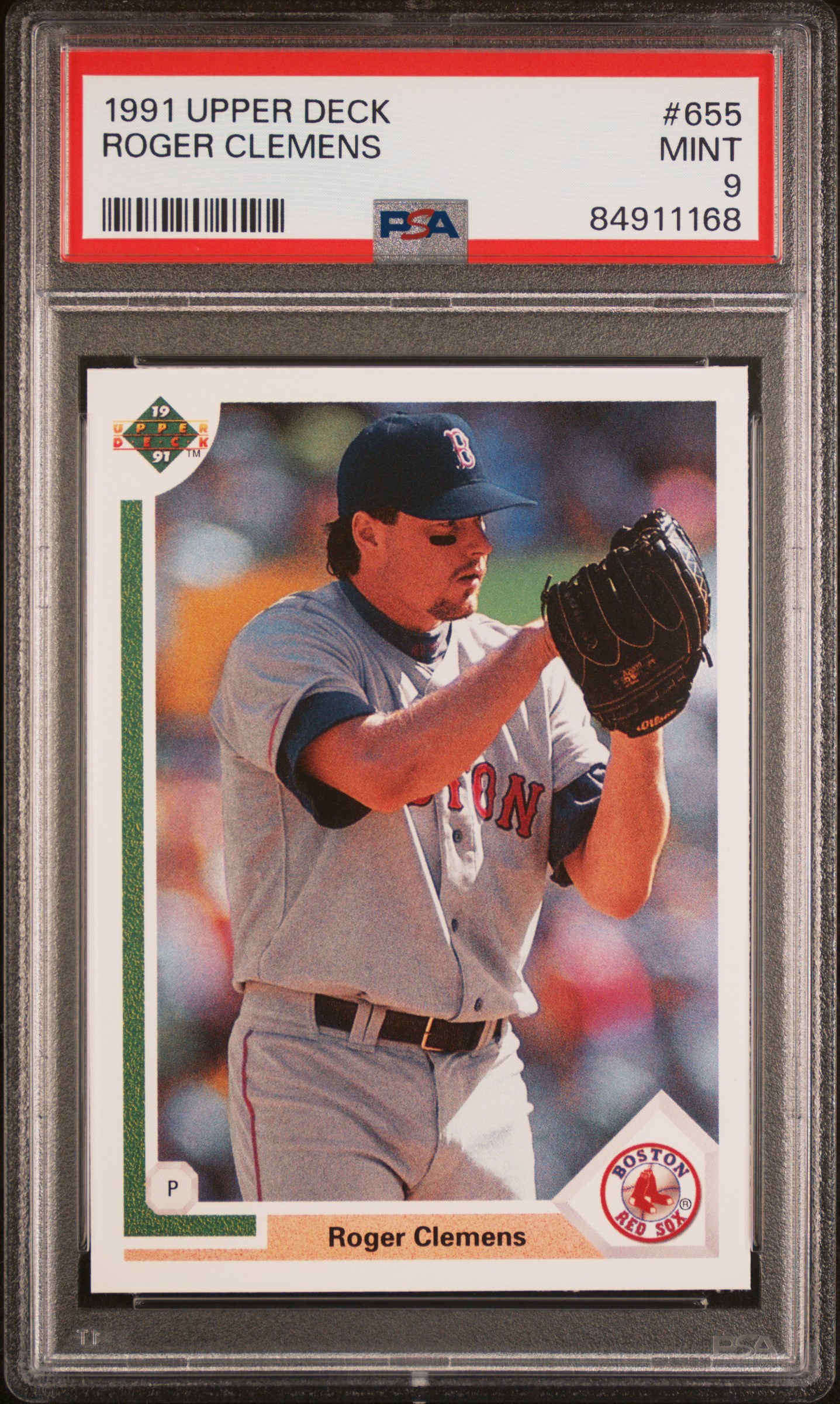 1991 UPPER DECK #655 ROGER CLEMENS