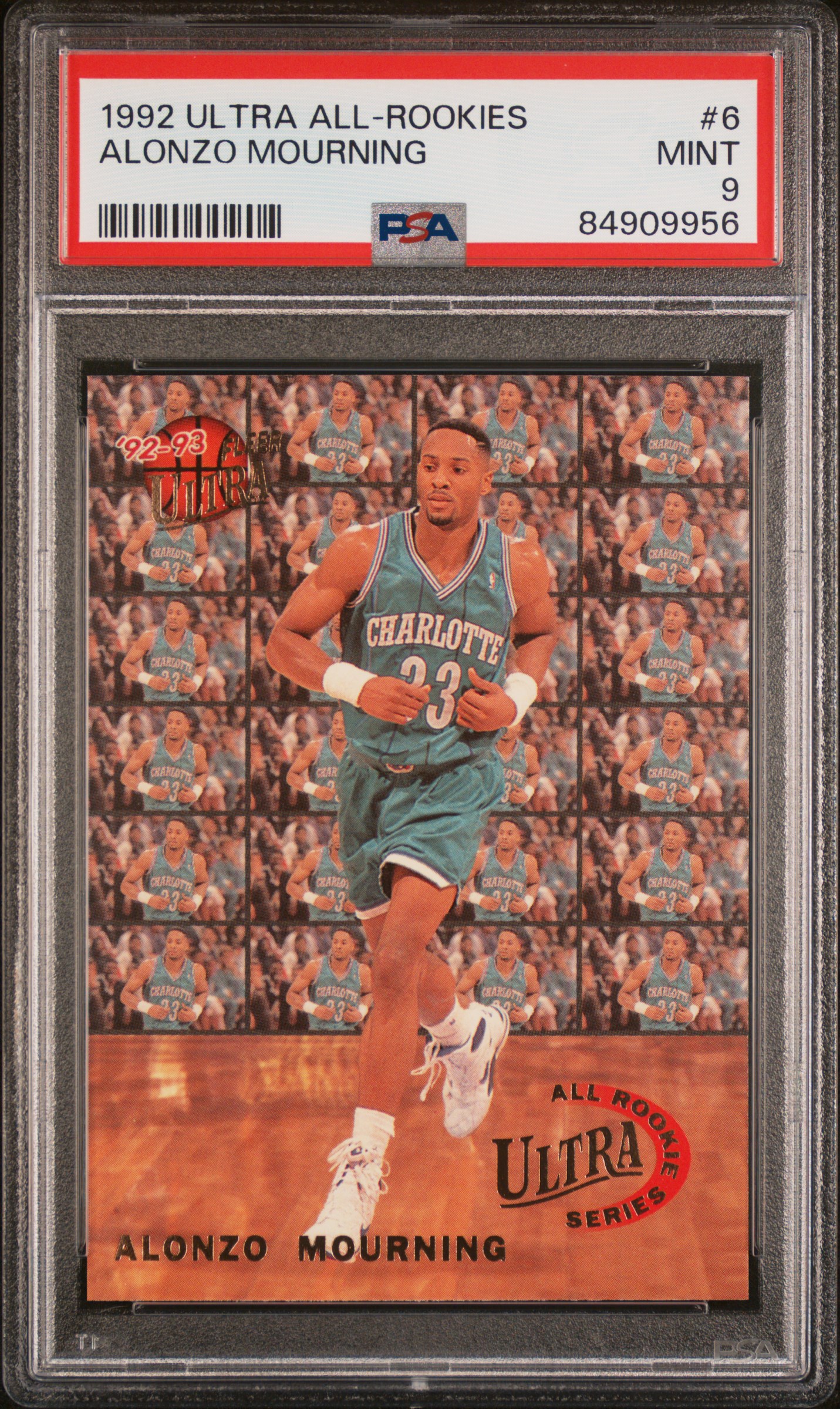 1992 ULTRA ALL-ROOKIES #6 ALONZO MOURNING