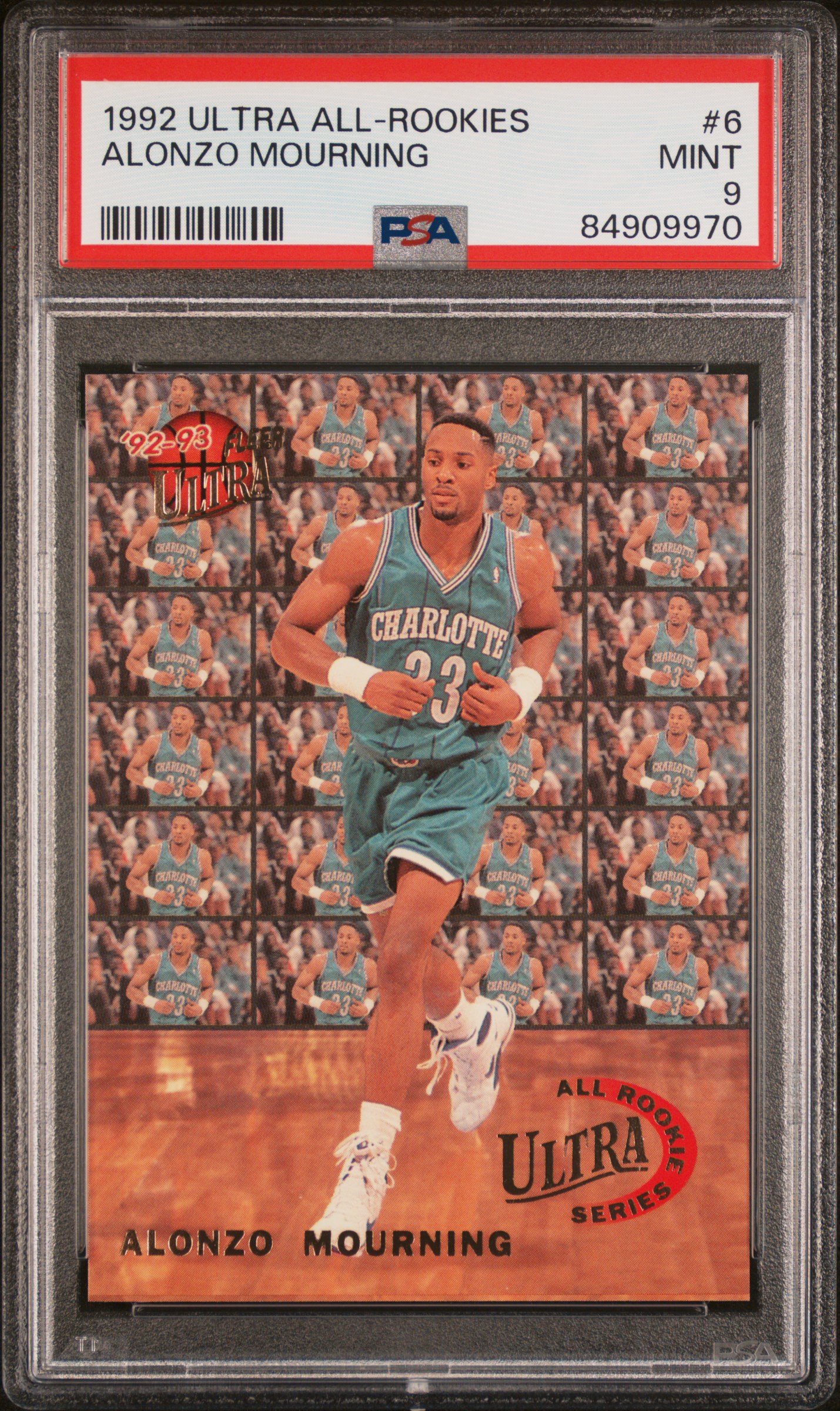1992 ULTRA ALL-ROOKIES #6 ALONZO MOURNING