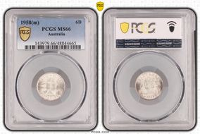 1958(m) 6D MS66