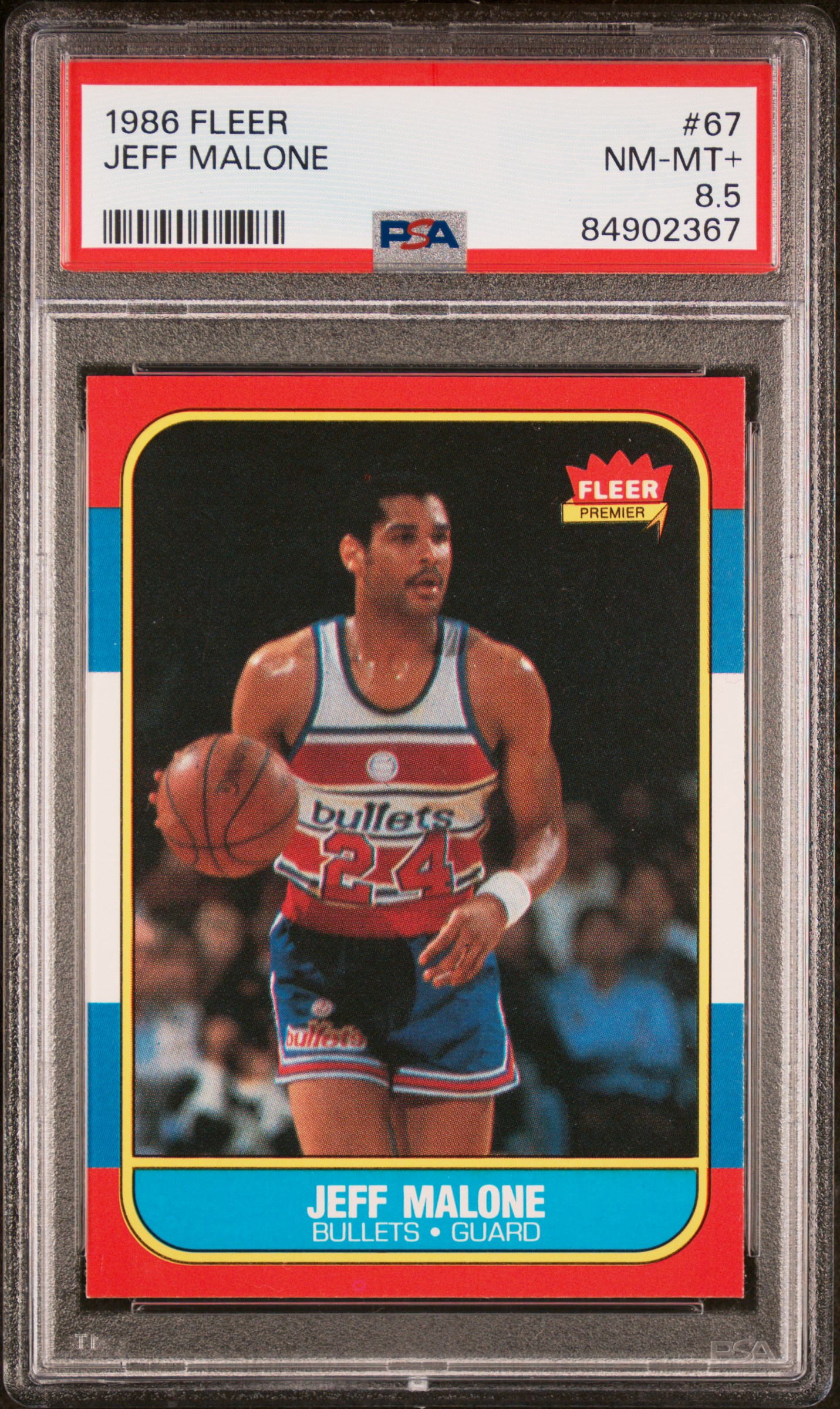 1986 FLEER #67 JEFF MALONE