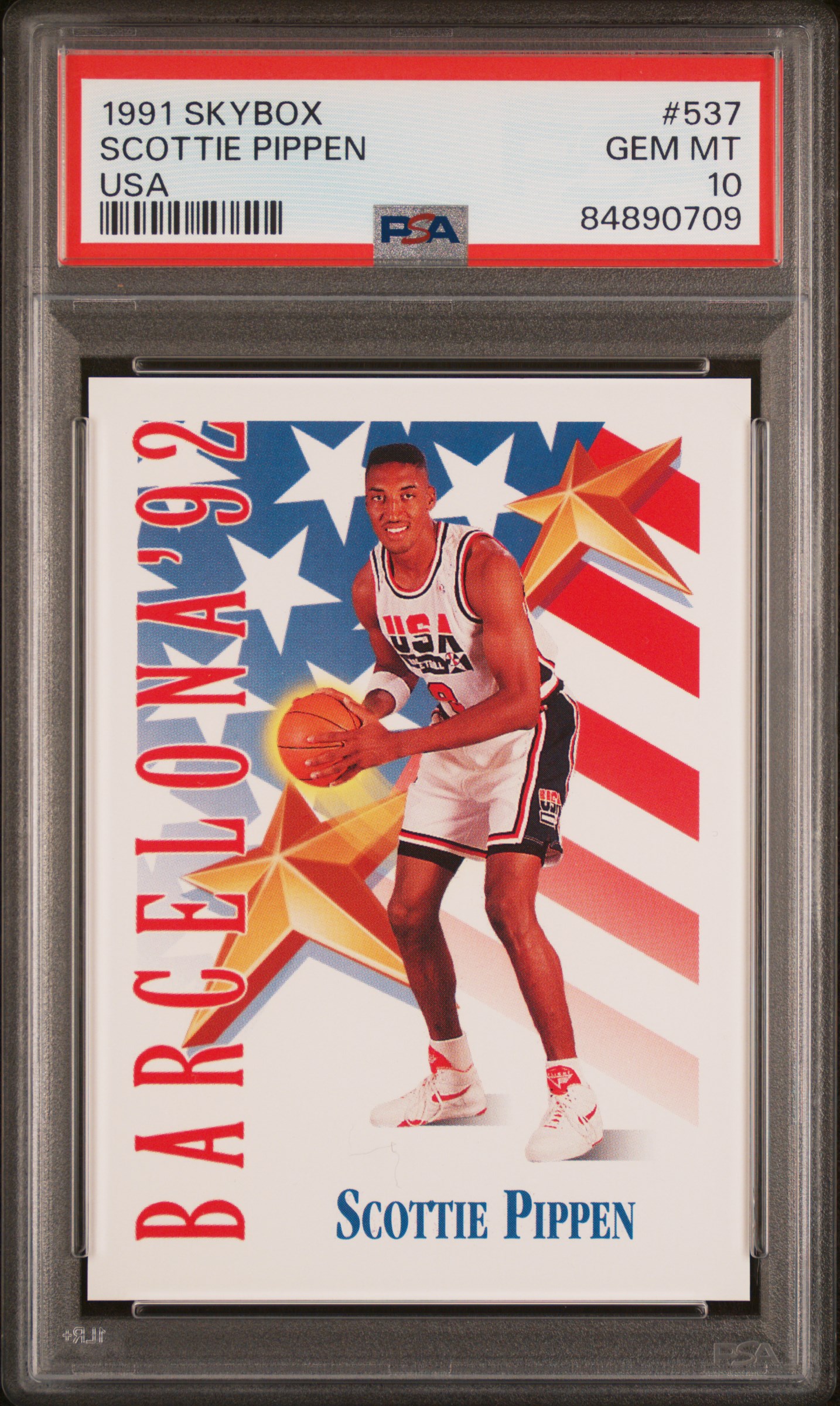 1991 SKYBOX #537 SCOTTIE PIPPEN USA