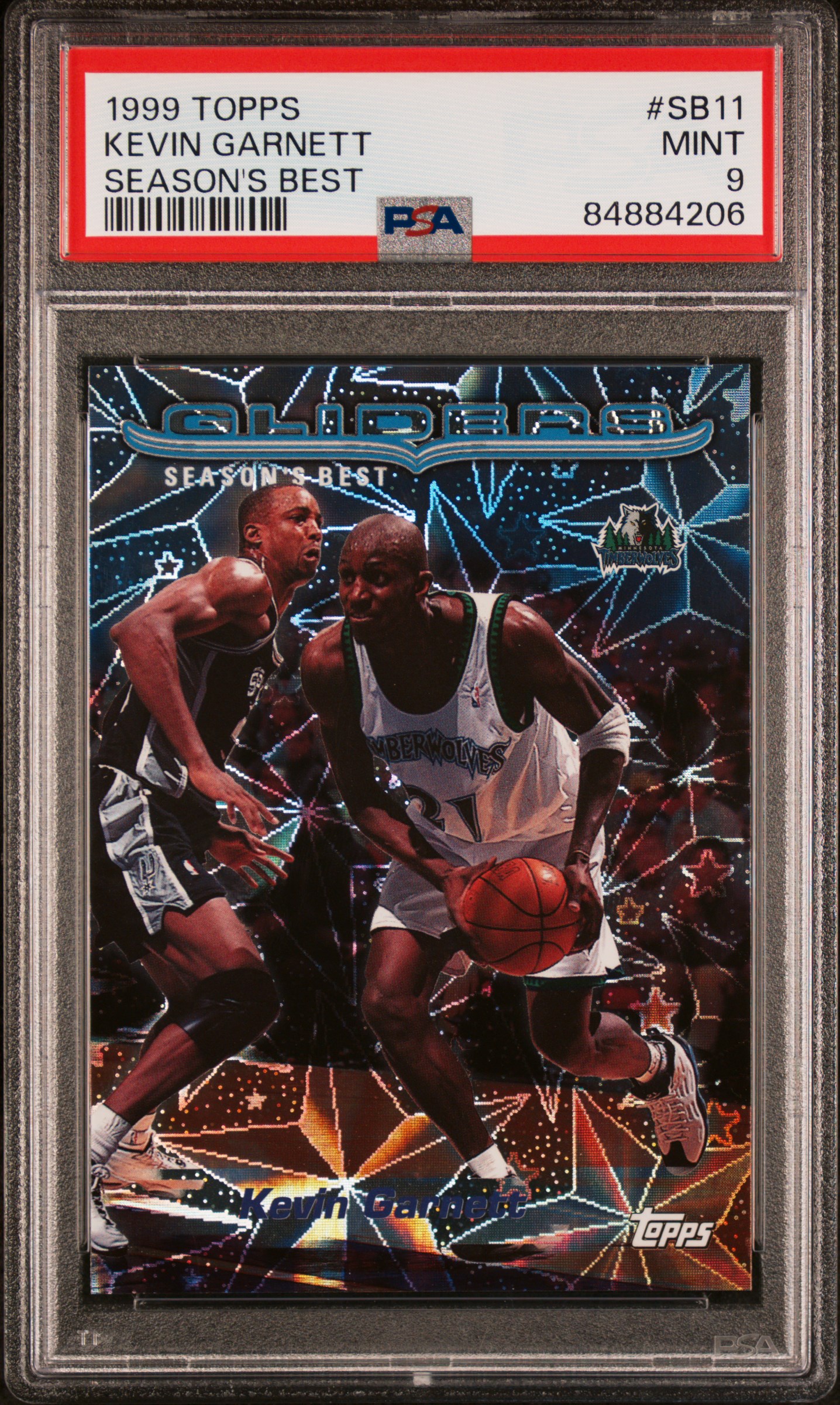 1999 TOPPS SEASON'S BEST #SB11 KEVIN GARNETT SEASON'S BEST