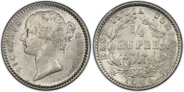 1840(B&C) 1/4 Rup SW-3.52 Prid-105 MS62