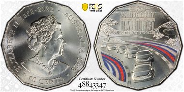 2023 50C Bathurst 60th Anniversary Colorized MS69