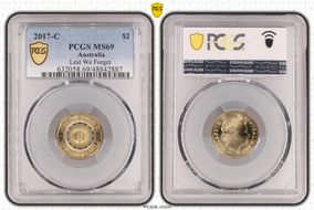 2017-C $2 Lest We Forget Colorized MS69