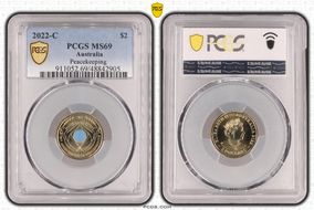 2022-C $2 Peacekeeping Colorized MS69