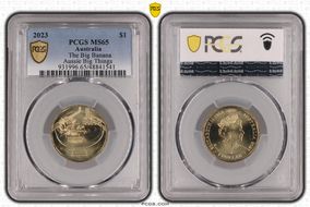 2023 $1 The Big Banana Aussie Big Things MS65