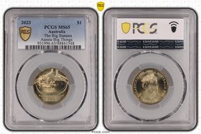 2023 $1 The Big Banana Aussie Big Things MS65