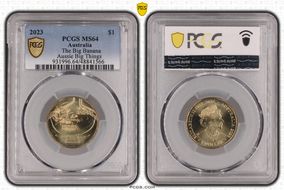 2023 $1 The Big Banana Aussie Big Things MS64