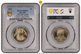 2023 $1 The Giant Koala Aussie Big Things MS64