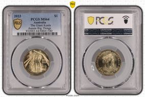 2023 $1 The Giant Koala Aussie Big Things MS64