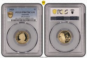 2020 $2 PR67DCAM