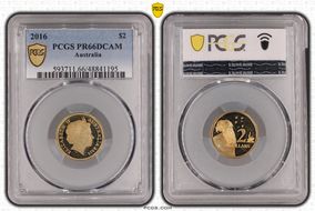2016 $2 PR66DCAM
