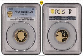 2009 $2 PR69DCAM