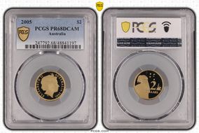 2005 $2 PR68DCAM